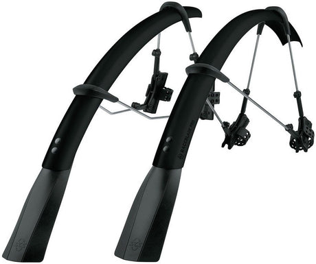 SKS SET SATPLATES 28 Raceblade Mat Black 11430