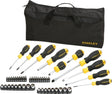 Stanley schroevendraaierset 48-delig met tas - stht0-70887