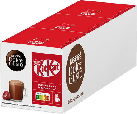 Nescafé dolce gusto kapsułki Kitkat - 48 filiżanek na 48 filiżanek mleka czekoladowego