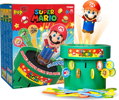 Gra planszowa Tomy Pop Up Super Mario