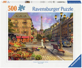 Puzzle Ravensburger spacer po Paryżu - układanka - 500 elementów
