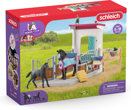Pudełko dla koni Schleich Horse Club z klaczą i źrebakiem - 42611