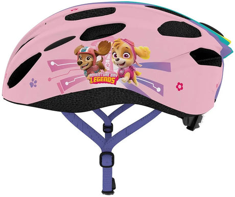 Kask rowerowy Nickelodeon Paw Patrol In-Mold dziewczęcy różowy rozmiar 52-56 (m)