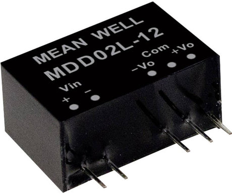 MW Mean Well MDD02N-15 Moduł konwertera DC DC 67 MA 2 W Liczba wyjść: 2 x zawartość 1 szt.