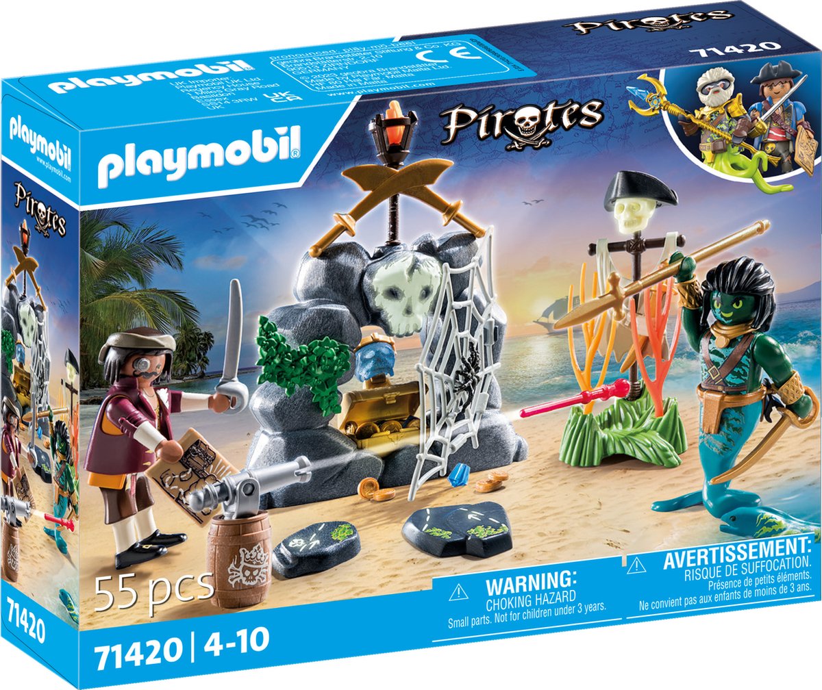 Playmobil Pirates Treasure dzielenie się 71420