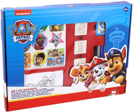 Zestaw znaczków maxi z nadrukiem Paw Patrol – 22 sztuki
