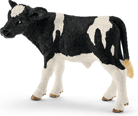 Schleich Farm World - czarno-białe cielę - 13798