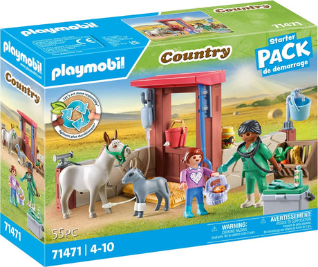 Playmobil 71471 Pakiety startowe weterynarza farmy