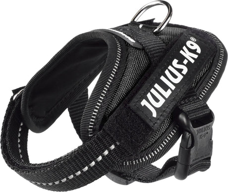 Julius k9 julius-k9 idc szelki zasilające - szelki dla psa - 3xs - baby 1 - czarne
