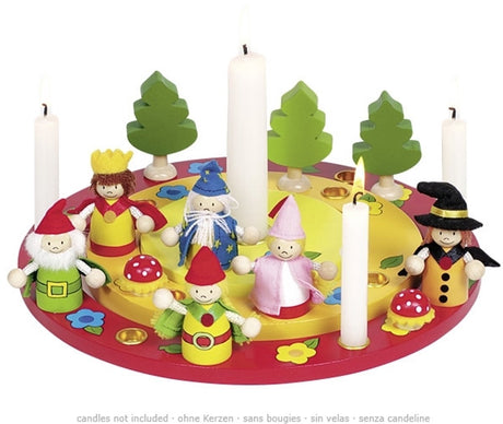 Wieniec urodzinowy Goki z zestawem figurek