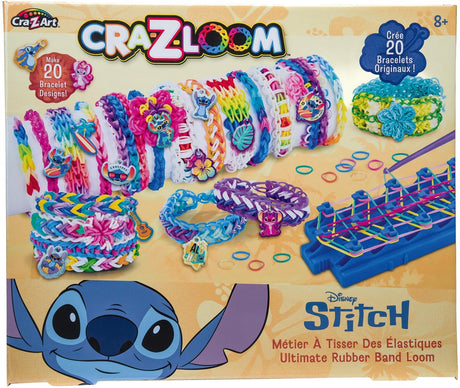 Lexibook ścieg Crazloom Ultimate elastyczne krosno taśmowe