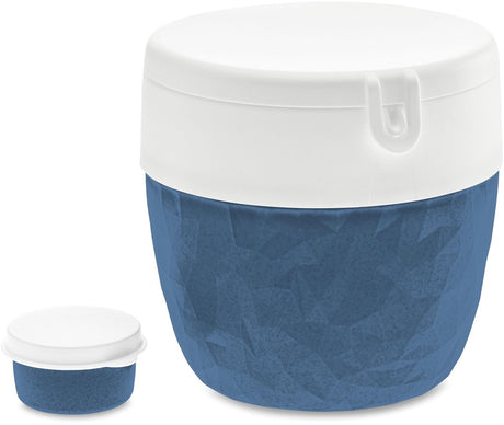 Koziol bento-box-duży-organiczny-liść-niebieski-bentobox-l