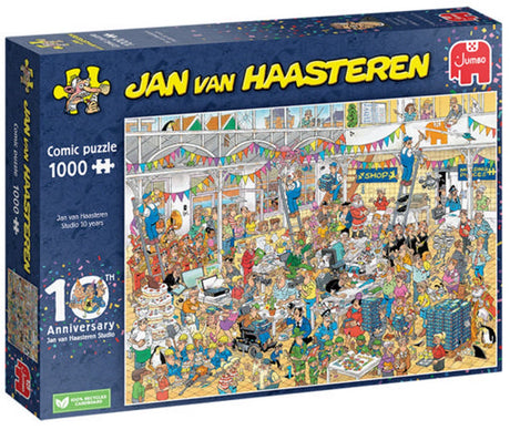 Jan van Haasteren - JVH Studio 10 lat - puzzle 1000 elementów - układanka