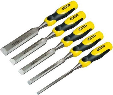 Zestaw dłut Stanley dynagrip 5 szt. (6,10,15,20,25 mm)