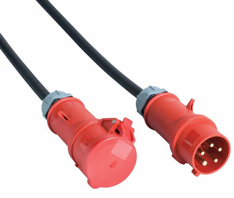 Przedłużacz Brennerstuhl cee ip44 10m czarny h07rn-f 5g4.0 5-pin