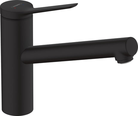 Hansgrohe zesis m33 - bateria kuchenna - sterowanie jednouchwytowe - rozmiar 150 mm - 1 funkcja strumienia - czarny mat
