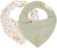 Little dutch safari wonders bandana slab - 2-pack - groen