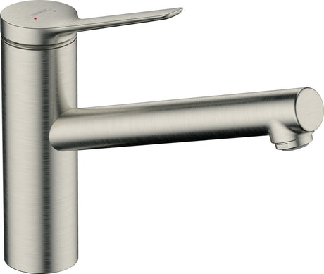 Hansgrohe zesis m33 - bateria kuchenna - sterowanie jednouchwytowe - rozmiar 150 mm - 1 funkcja strumienia - stal nierdzewna