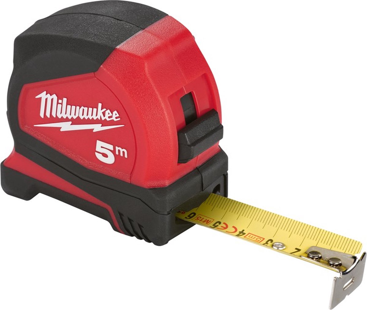 Miarka Milwaukee Pro Compact - 5m - 25mm - z klipsem do spodni