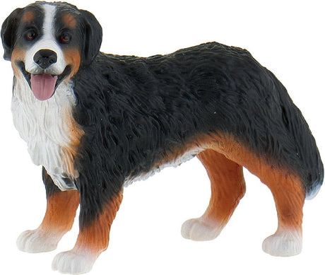Bullyland 65449 – figurka do zabawy i figurka kolekcjonerska Berneński pies pasterski Bianca – ok. 5,5 cm – realistyczny i szczegółowy projekt – idealna jako figurka na tort i drobny upominek dla dzieci od 3 lat.