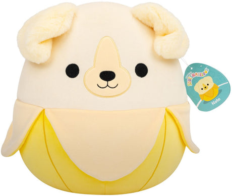 Squishmallows Jazwares - średni plusz (nate - banan golden retriever) - plusz 30cm