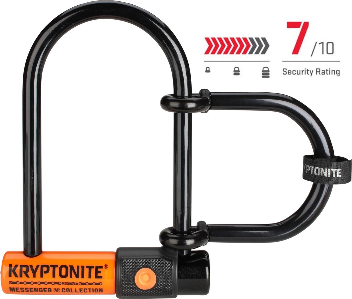 Zabezpieczenie przed kradzieżą roweru Kryptonite messenger mini U-lock