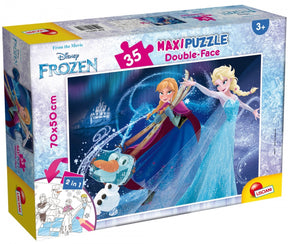 Lisciani Disney Puzzle DF Maxi Floor 35 mrożone