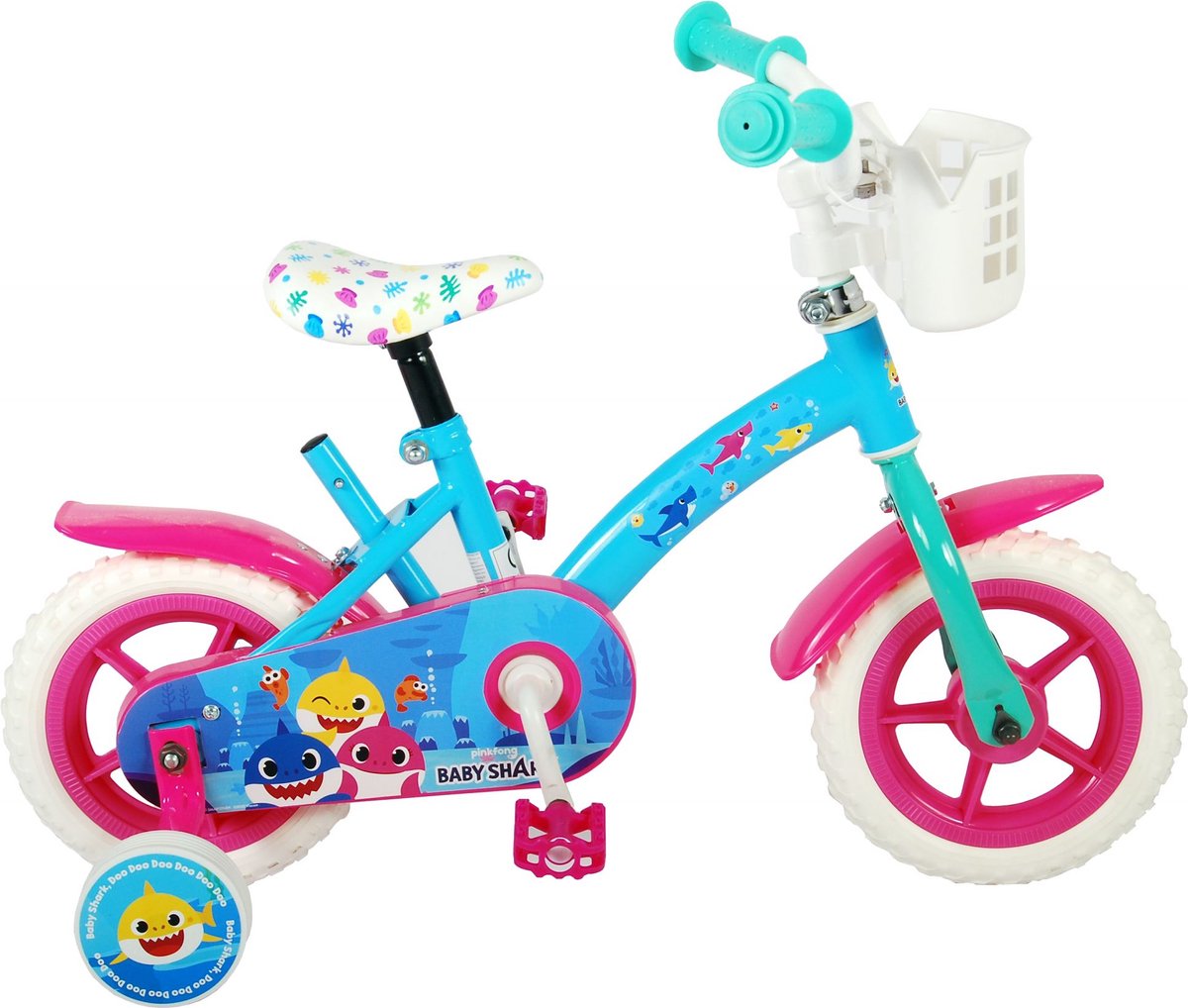 Ocean Children's Rower - unisex - 10 cali - różowy niebieski - traper