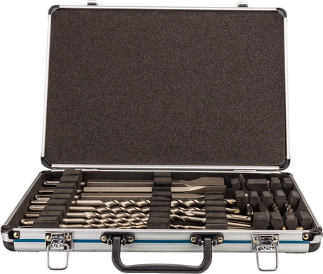 Akcesoria Makita d-42444 17-częściowy zestaw wierteł i dłut SDS-plus w etui d-19180 - d-42444