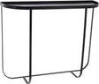 Bloomingville – stolik konsolowy Harper – czarny – metal