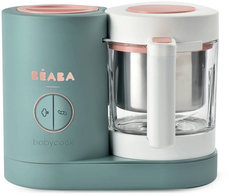 Béaba babycook neo® - kuchenka parowa - urządzenie do przygotowywania jedzenia dla dzieci 4 w 1 - robot kuchenny - zielony