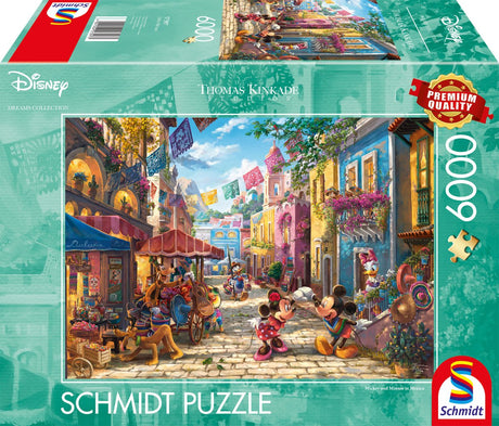 Schmidt - układanka - Disney, Mickey Minnie w Meksyku - Thomas Kinkade Studios - 6000 elementów - dorośli - od 14 lat