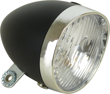 Lampka przednia Dresco 3 LED klasyczna czarna