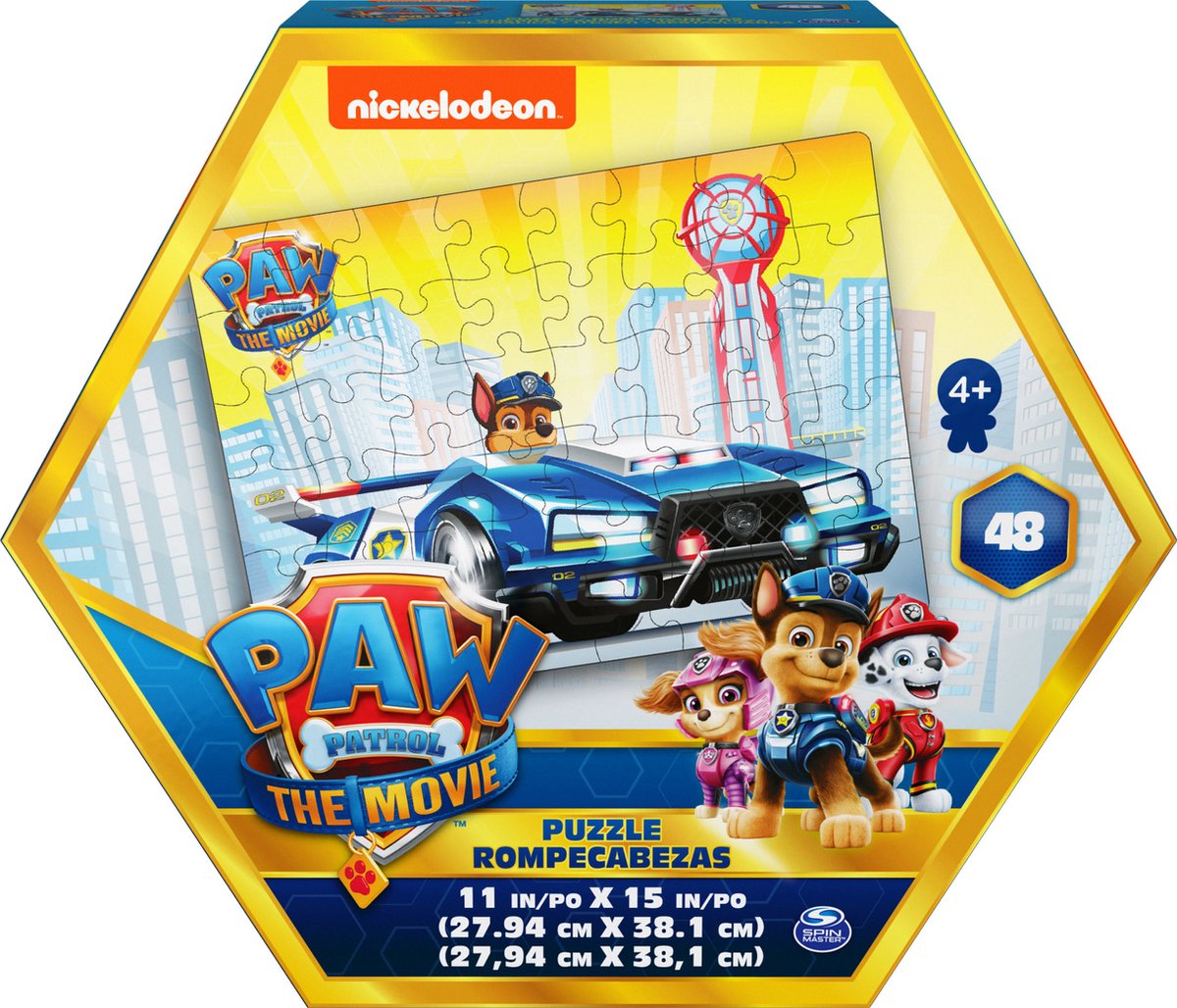 Film Psi patrol - puzzle składające się z 48 elementów