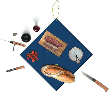 Zestaw do gotowania na świeżym powietrzu Opinel Nomad – 5 elementów – zawiera pokrowiec podróżny