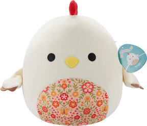 Squishmallows Todd-beżowy kogut z kwiatowym brzuchem 30cm plusz