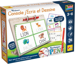 Lisciani Montessori Pen Consolle scrivo e disegno ed. francuski