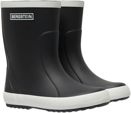 Bergstein classic unisex junior regenlaarzen - black 34
