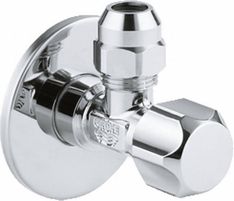 Zawór narożny Grohe 22018000 narożny szt.1 2x3 8 kompresyjny knst.grp