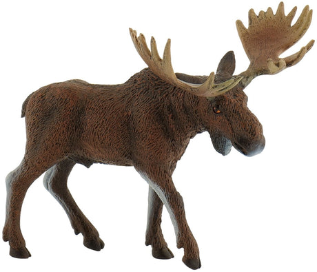 Bullyland 63608 – figurka do zabawy z łosiem – ok. 14 cm – realistyczny i szczegółowy projekt – idealny jako figurka edukacyjna do zabawy, dekoracja lub drobny upominek dla dzieci od 3 lat.