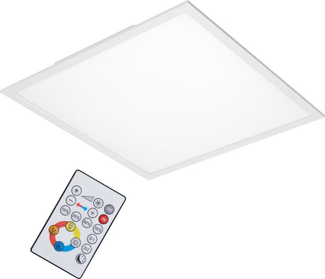 Briloner piatto - lampa sufitowa - lampa sufitowa z możliwością ściemniania - kontrola koloru - pilot - LED - 36w - 3800 lm - lampa LED - biały - 59 -5 cm
