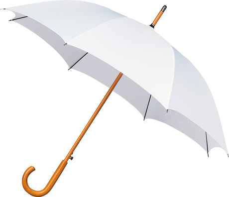 Falcone - parasol - ø 102 cm - automatyczny - wiatroszczelny - biały