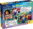 Lisciani Disney Puzzle DF Maxifloor 2 x 60 encanto
