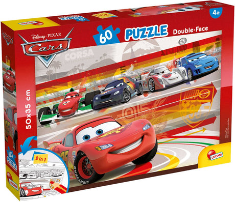 Puzzle Lisciani df plus 60 samochodów