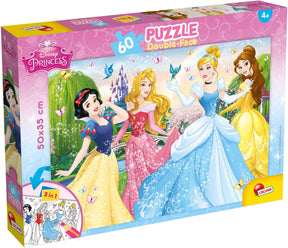 Puzzle Lisciani df plus 60 księżniczek