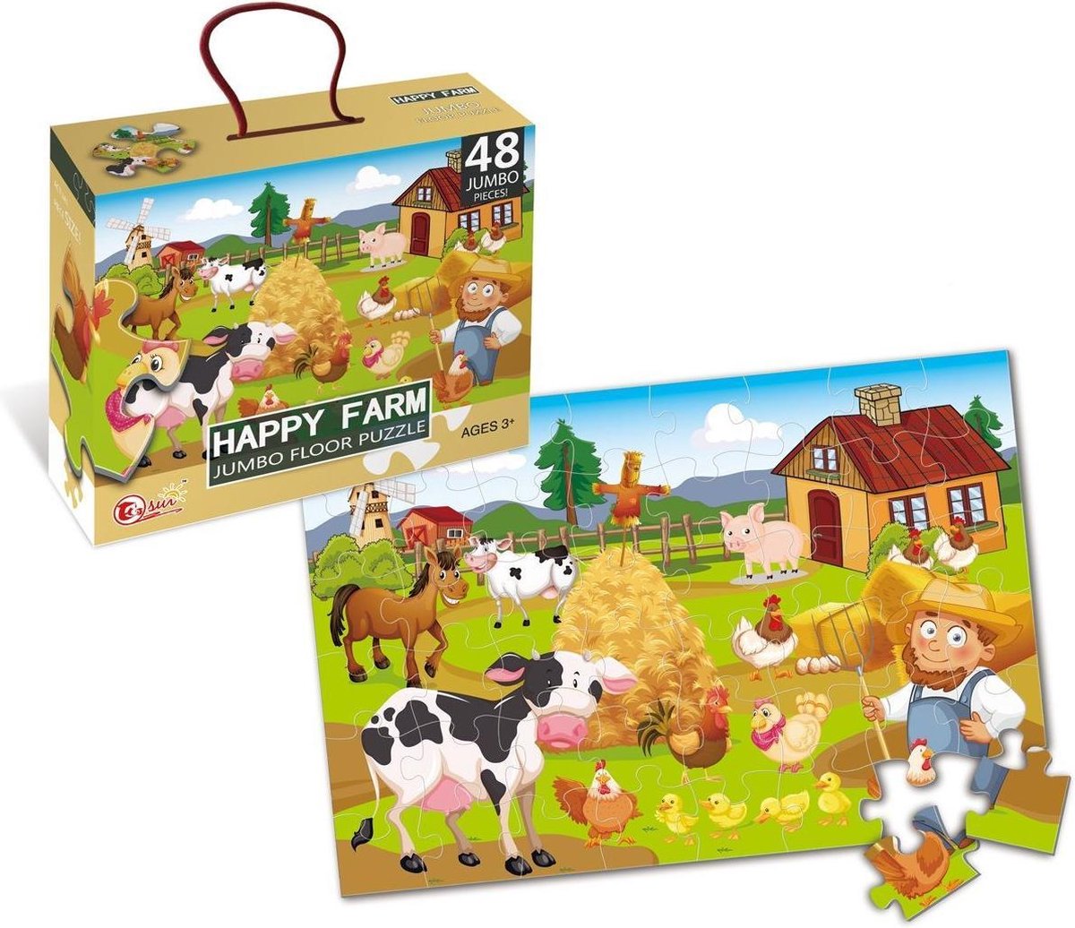 Puzzle Amuuso Farma 90x60 - 48 szt.