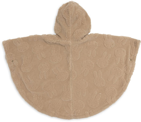 Jollein cosy poncho miffy jacquard teddy biscuit one size
