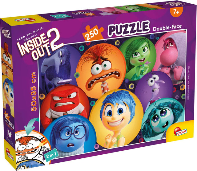 Lisciani Disney Puzzle DF Plus 250 na lewą stronę 2