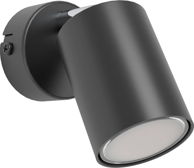 Eglo reciso-e spot - plafondspot - gu10 - ø 6 cm - zwart