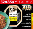 Karma dla kota Sheba - mini filety - drób w sosie - mega opakowanie 32x85g